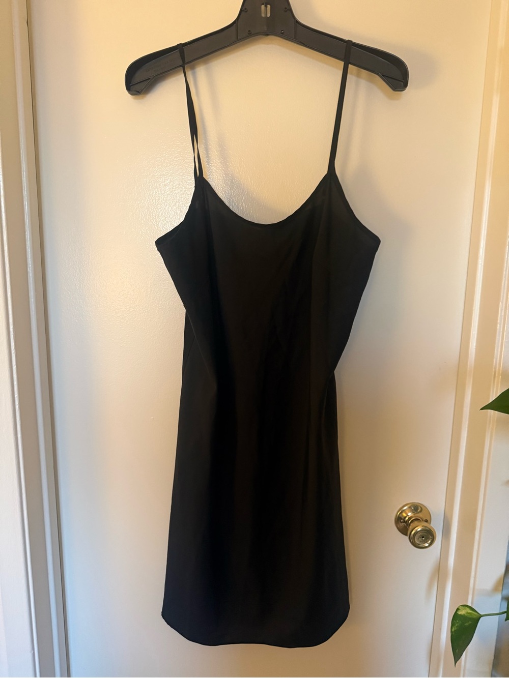 Nanette Nanette Lepore Black Slip Dress Size 10 Adjustable Straps